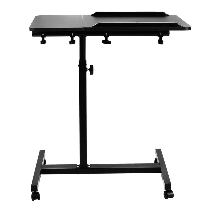 Supporto mobile per scrivania/laptop Maclean, nero, regolabile in altezza 59-89 cm, max. 30 kg , MC-121 B