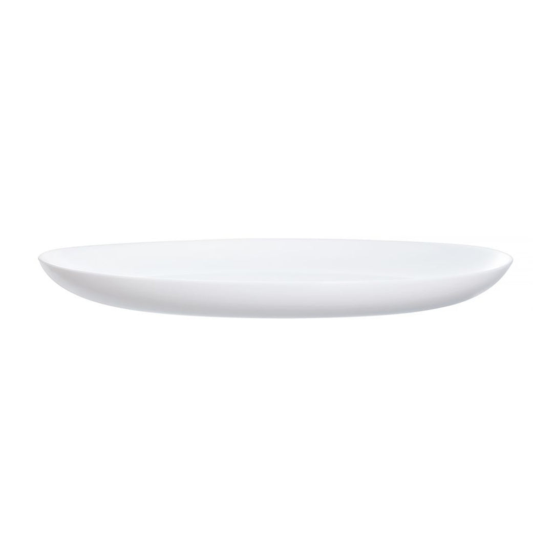 Piatto da portata Luminarc, bianco, rotondo, 25 cm, Diwali