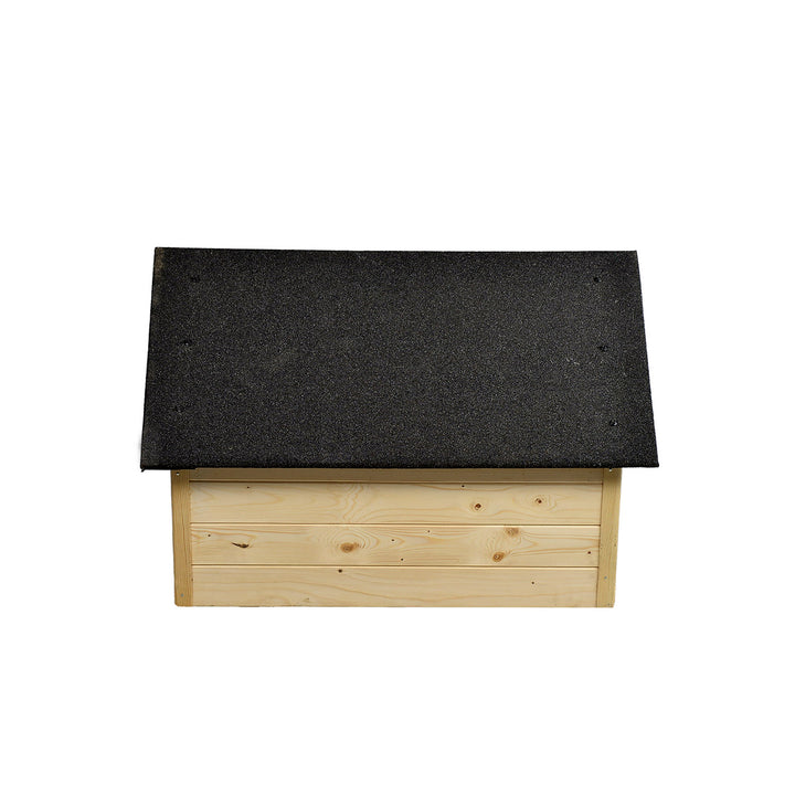 Cuccia per cani Woodok, isolata, in legno, grande XL, da assemblare e verniciare