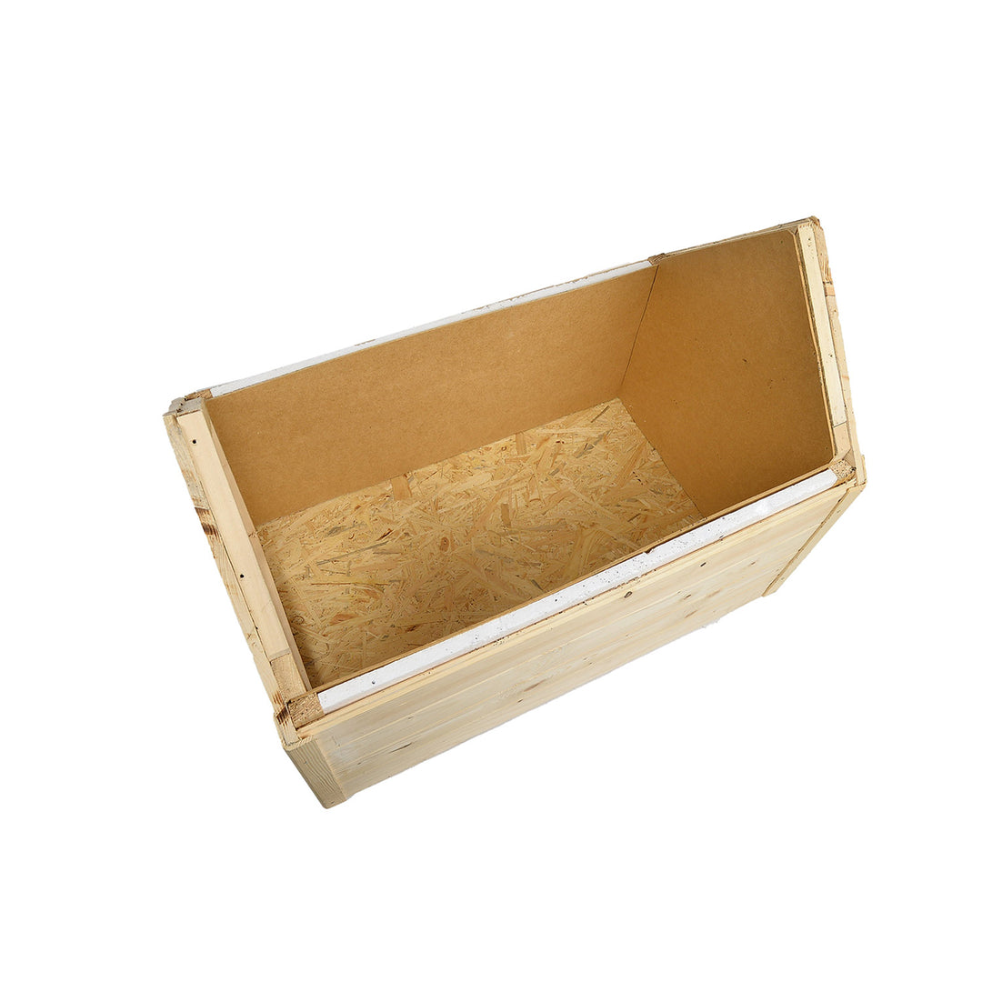 Cuccia per cani Woodok, isolata, in legno, grande XL, da assemblare e verniciare
