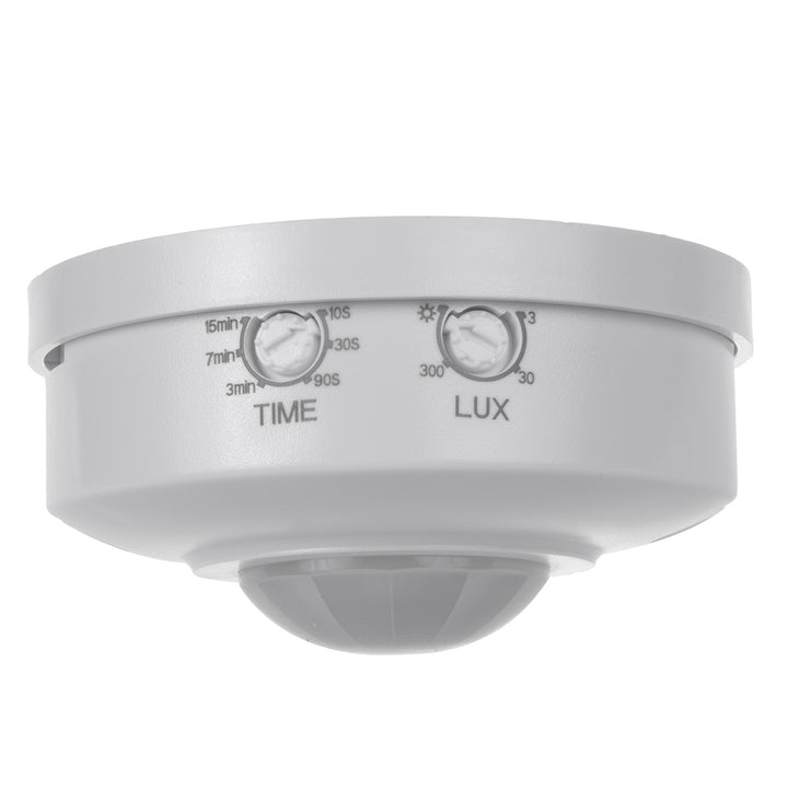 Rilevatore di movimento Maclean PIR, portata 6m, soffitto, carico massimo 1200W, IP20, MCE314 W 4 pezzi
