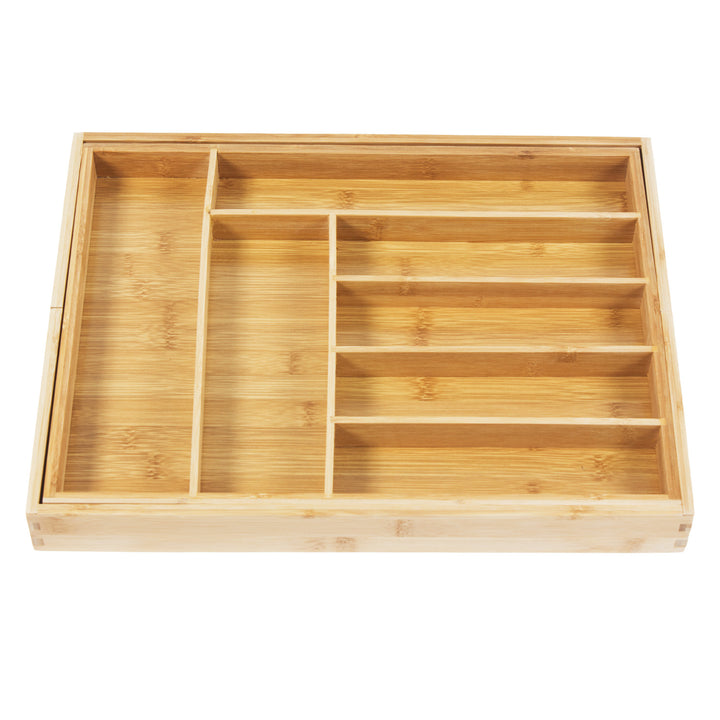 Organizzatore di posate in bambù estensibile GreenBlue, 325-500x430x45mm, GB379, 2 pezzi