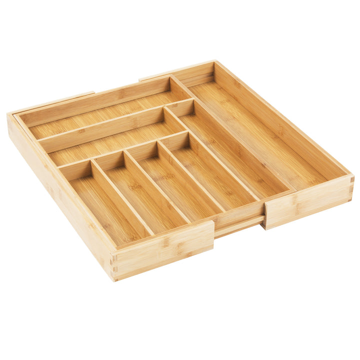 Organizzatore di posate in bambù estensibile GreenBlue, 325-500x430x45mm, GB379, 2 pezzi