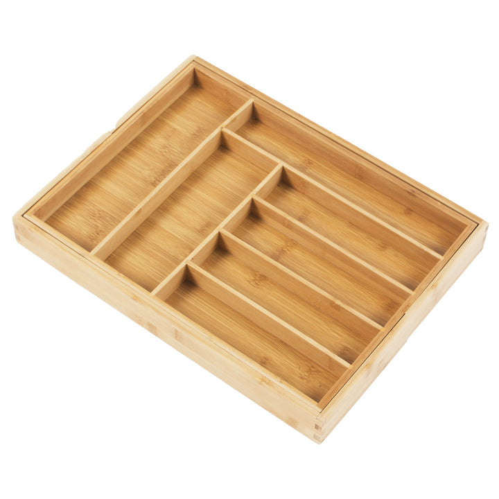 Organizzatore di posate in bambù estensibile GreenBlue, 325-500x430x45mm, GB379, 2 pezzi