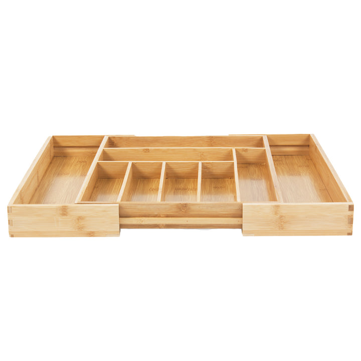 Organizzatore di posate in bambù estensibile GreenBlue, 325-500x430x45mm, GB379, 2 pezzi