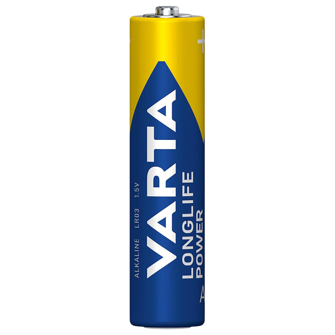 VARTA Longlife Power, 6 batterie alcaline AAA, LR03, 1,5 V