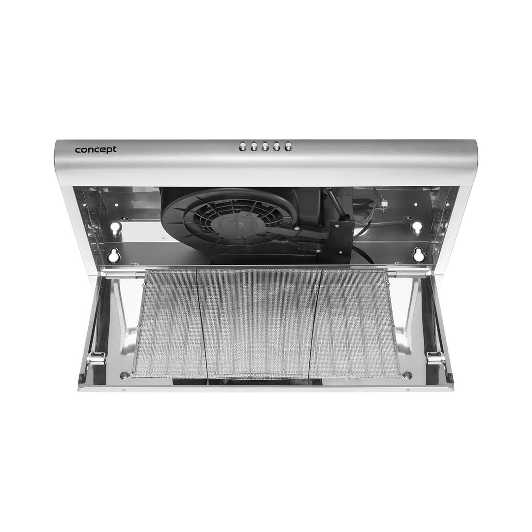 Concept OPP1360ss cappa sottopensile 60cm colore acciaio inox