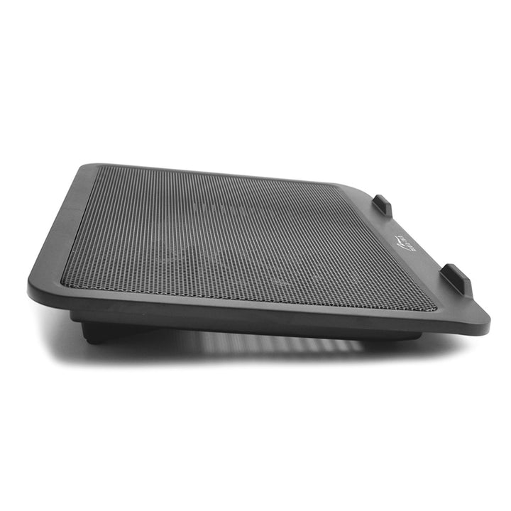 PAD DI RAFFREDDAMENTO SILENZIOSO - Pad di raffreddamento per computer portatili da 15,6" e più piccoli, silenzioso, potente, ventole da 13,5 cm, porta USB pass-through