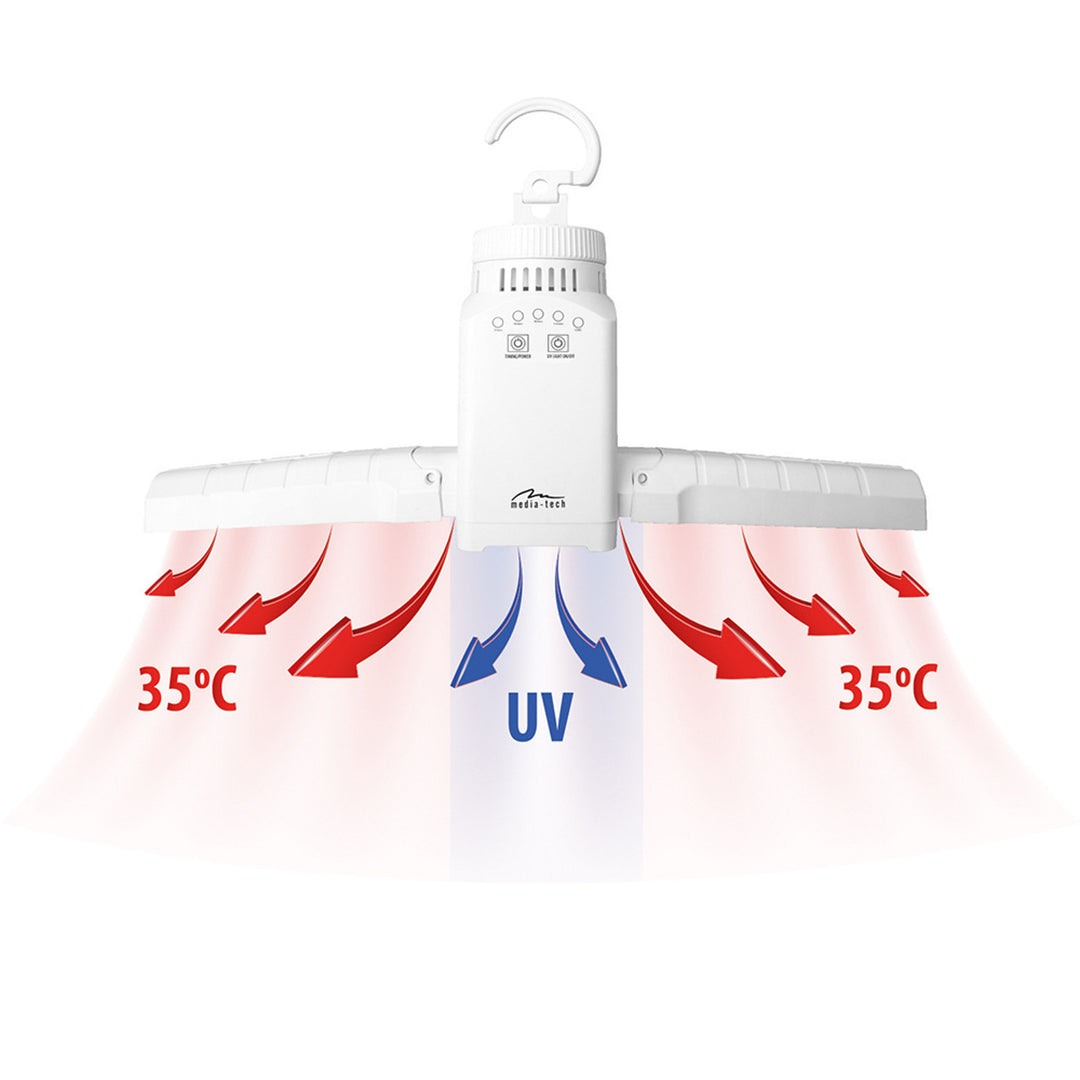 Essiccatore d'aria mobile e a parete per abiti, scarpe, ecc. con disinfezione UV SMART AIRDRYER UV