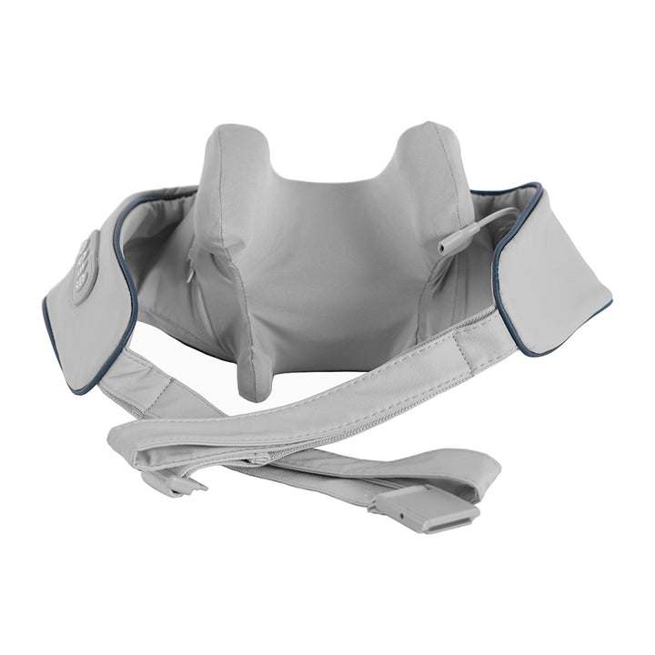 Massaggiatore per spalle e collo. Shiatsu, imitazione delle mani 5D, 6 teste massaggianti, 3 modalità, 3 velocità, senza fili, porta di ricarica USB-C MASSAGGIATORE PER COLLO E SPALLE