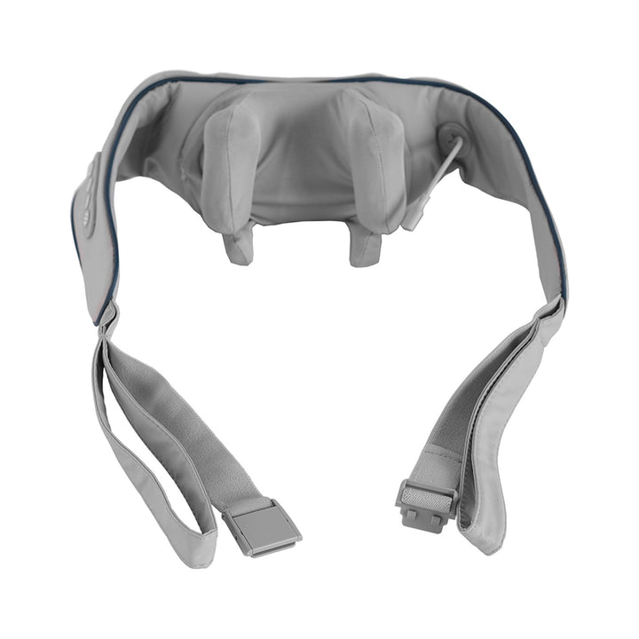 Massaggiatore per spalle e collo. Shiatsu, imitazione delle mani 5D, 6 teste massaggianti, 3 modalità, 3 velocità, senza fili, porta di ricarica USB-C MASSAGGIATORE PER COLLO E SPALLE