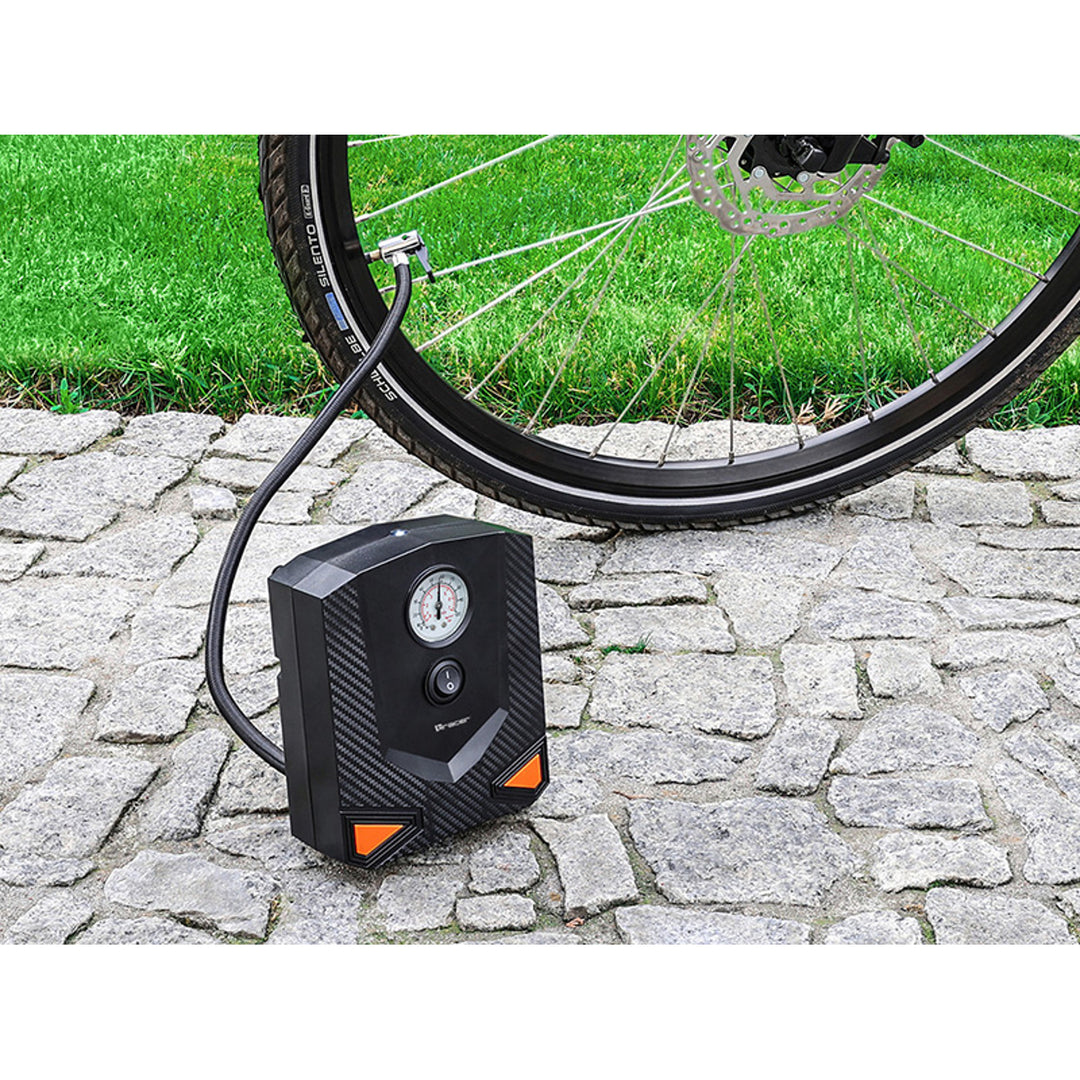 Compressore Tracer, per auto, moto, bicicletta, palla, 120W, 8 bar, RES-03ML