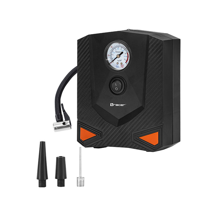 Compressore Tracer, per auto, moto, bicicletta, palla, 120W, 8 bar, RES-03ML