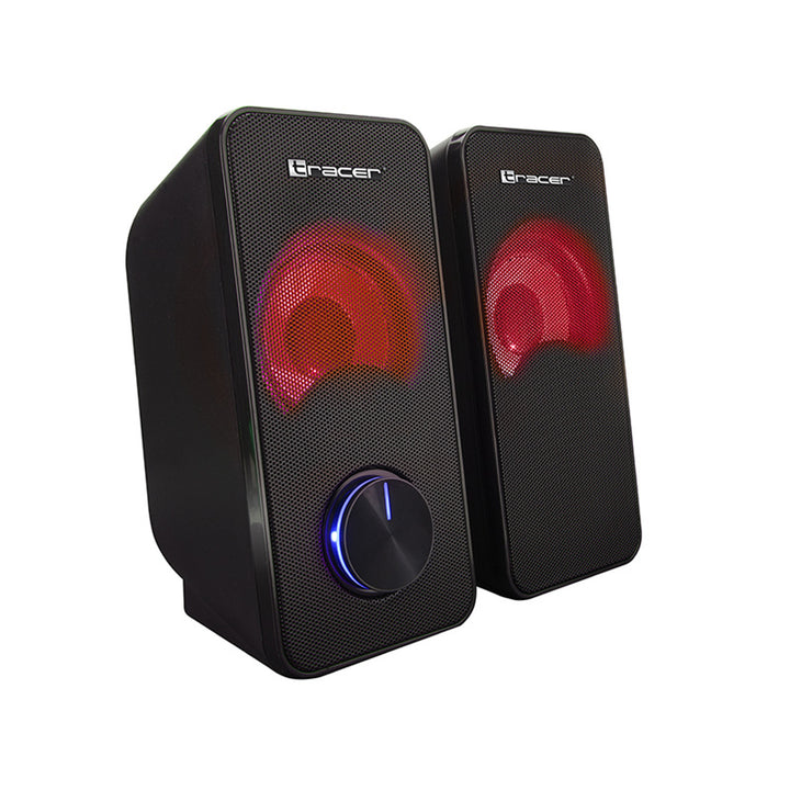 Altoparlanti Tracer, retroilluminazione RGB, 6 W RMS, alimentazione USB, Loop