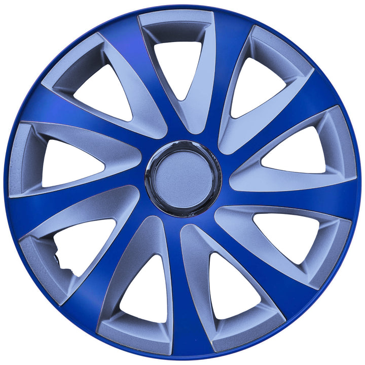 Coprimozzo universale 16'' NRM Drift Extra blu/argento 1 pezzo