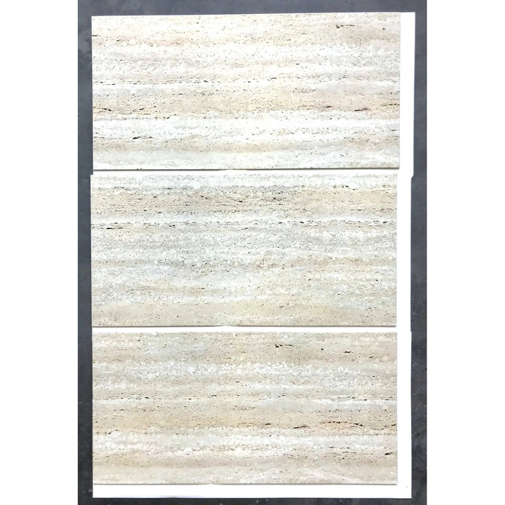 Piastrelle autoadesive per pareti e pavimenti Fliesana, set di 3, impermeabili, design in pietra naturale