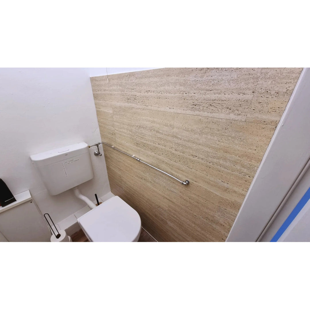 Piastrelle autoadesive per pareti e pavimenti Fliesana, set di 3, impermeabili, design in pietra naturale