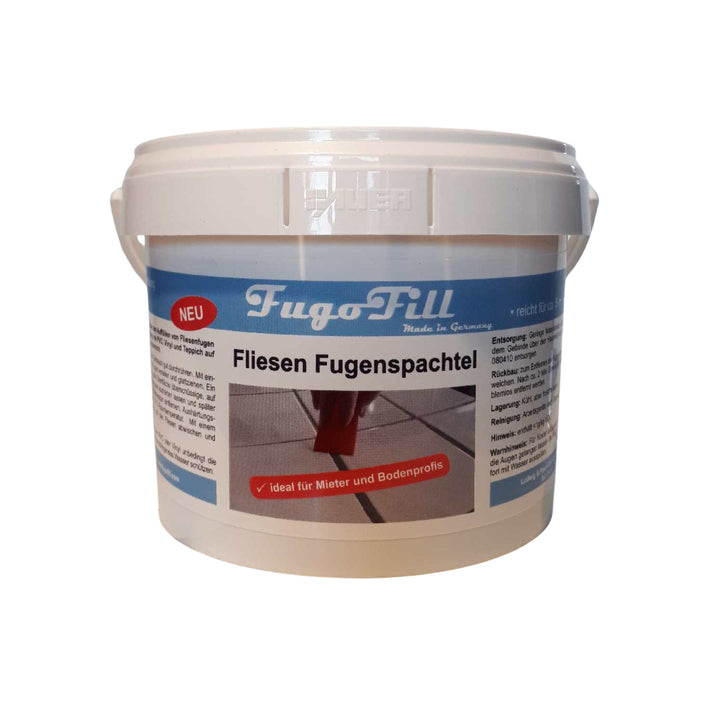 FugoFill composto rimovibile per fughe di piastrelle, 1 kg, grigio