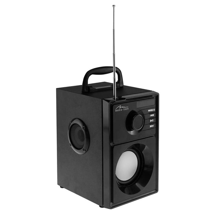 Altoparlante wireless Media-Tech, Bluetooth 5.1, radio FM, AUX, RMS 15W, MT3179