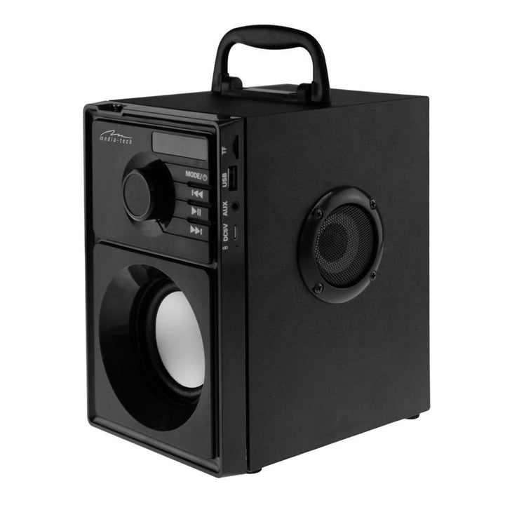 Altoparlante wireless Media-Tech, Bluetooth 5.1, radio FM, AUX, RMS 15W, MT3179