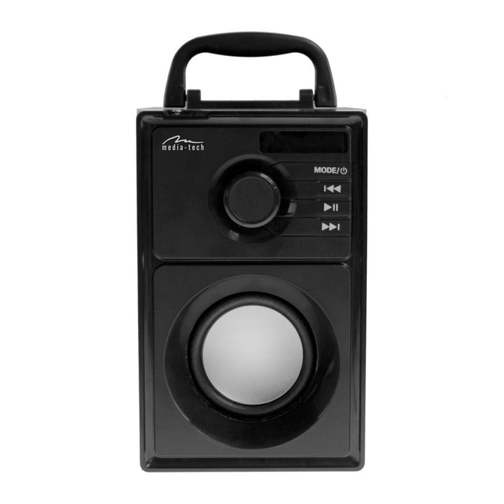 Altoparlante wireless Media-Tech, Bluetooth 5.1, radio FM, AUX, RMS 15W, MT3179