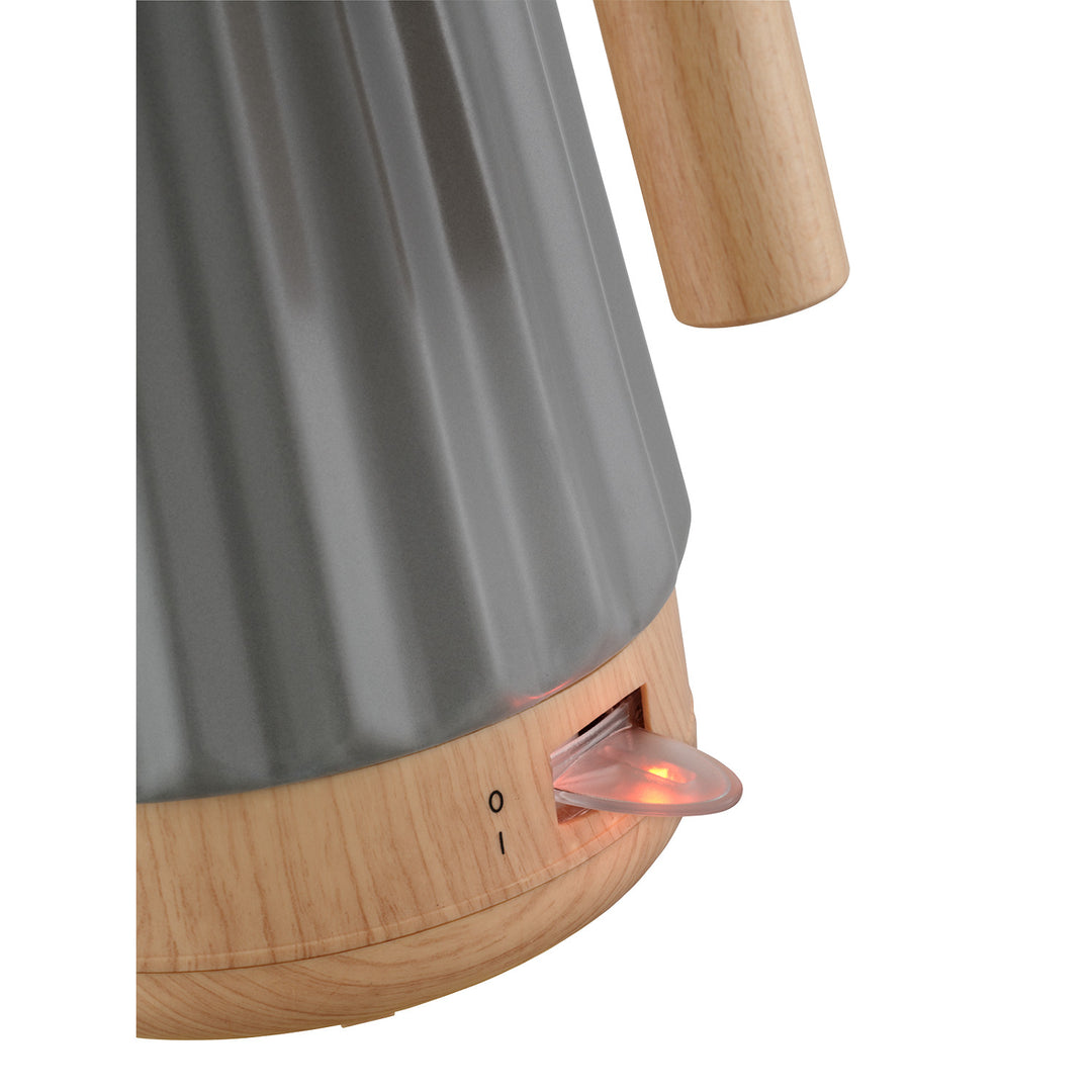 Bollitore elettrico Concept, ceramica, 1500W, 1,5L, grigio scuro, RK0092