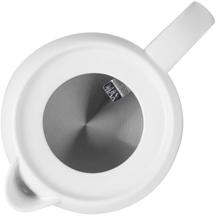 Bollitore elettrico in ceramica 1.0L, 1200W, ecru, Adler AD 1304