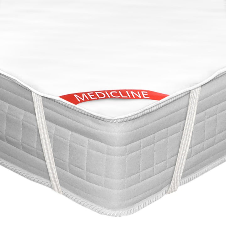 AIO FACTORY Ecco 140x200cm coprimaterasso impermeabile, liscio con elastico AIO FACTORY Ecco 140x200cm bianco
