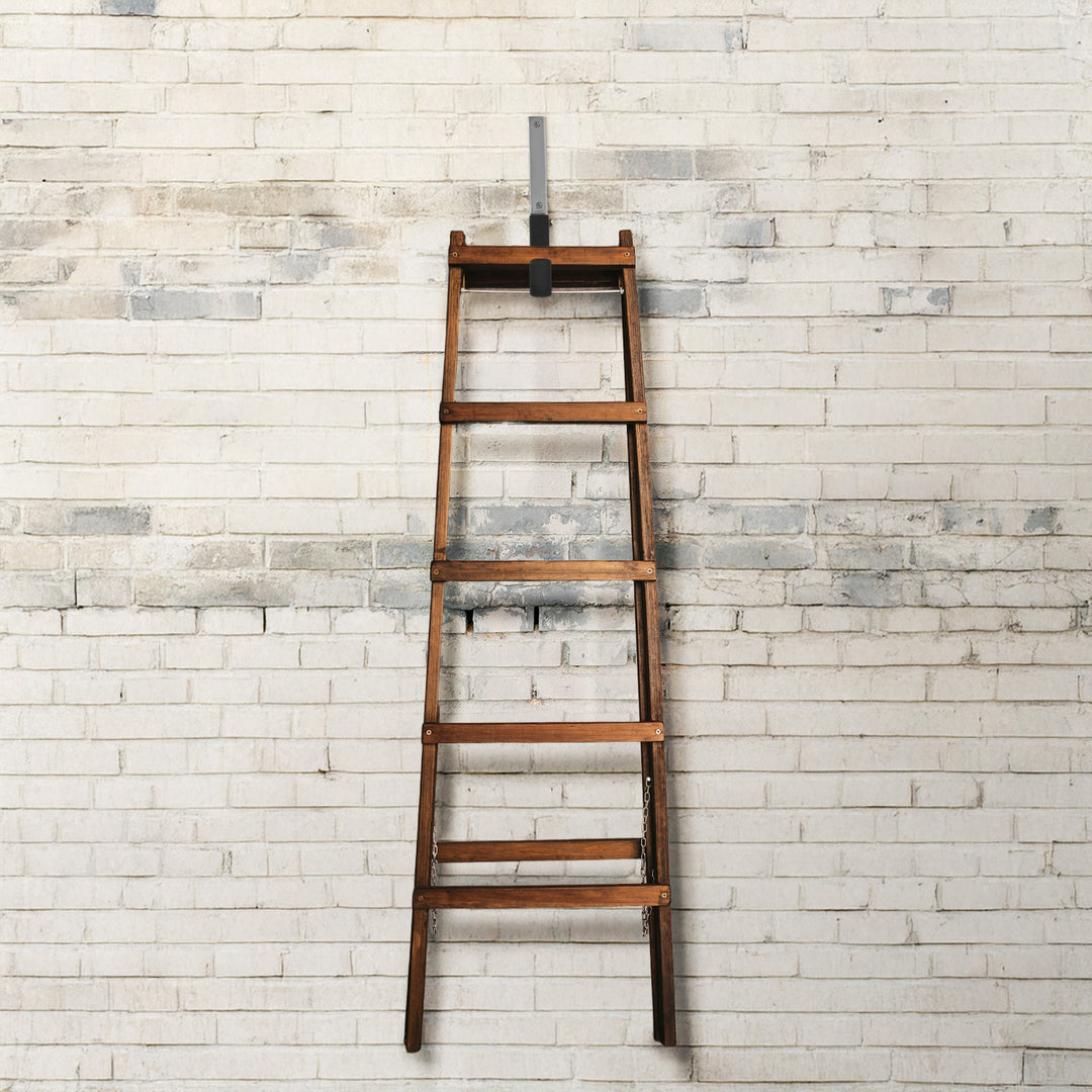 Montaggio a parete Maclean, per pneumatici, ruote, scale, biciclette, acciaio, carico massimo 5 kg, MC-483, 2 pezzi