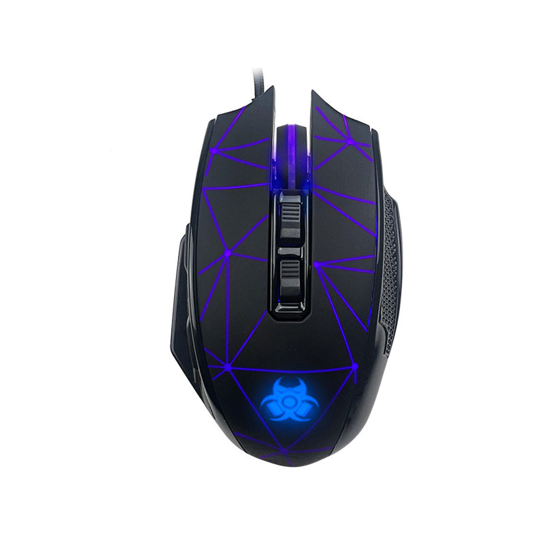 Mouse da gioco Tracer, retroilluminato RGB, 7200 DPI, Spazio