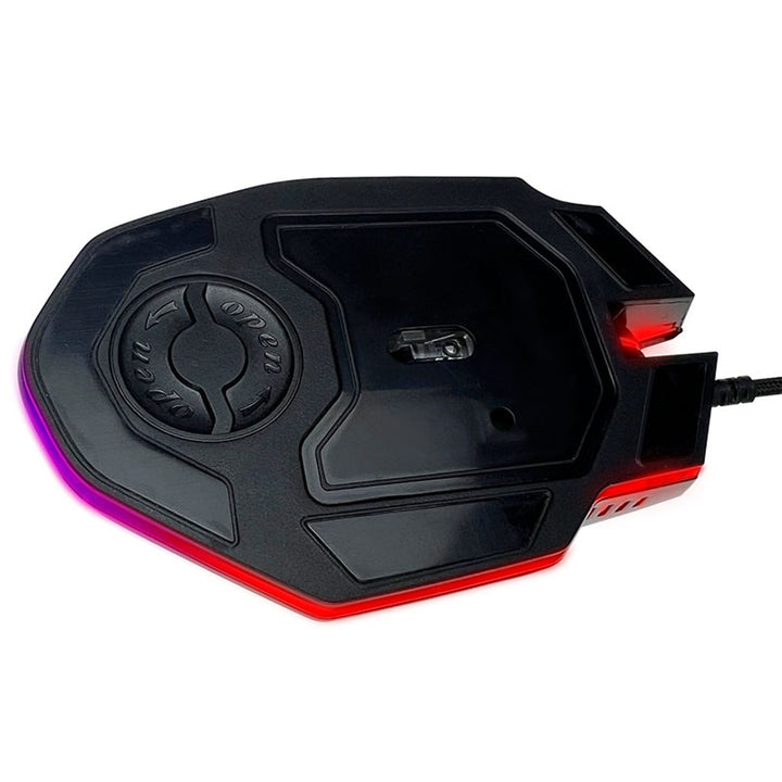 Mouse da gioco Tracer, retroilluminato RGB, 7200 DPI, Spazio
