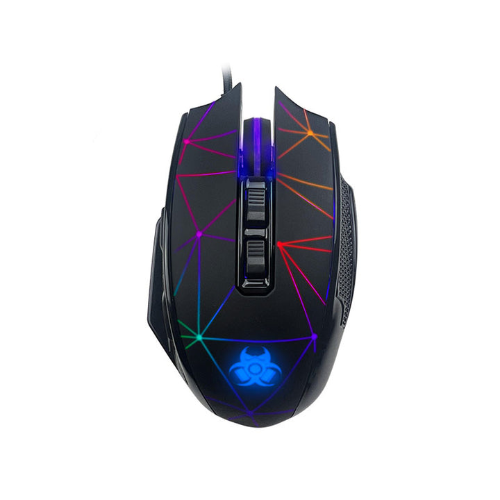 Mouse da gioco Tracer, retroilluminato RGB, 7200 DPI, Spazio