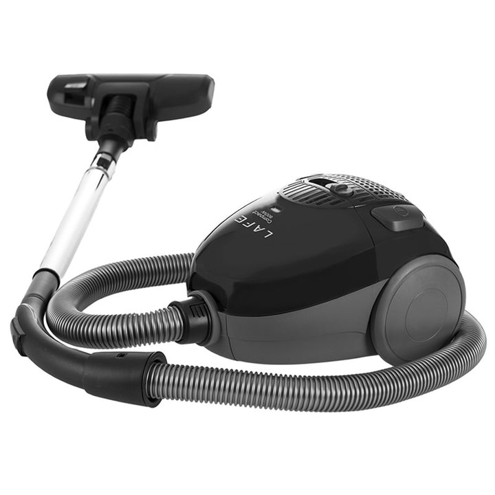 Aspirapolvere Lafe con sacco, sistema di filtraggio triplo, 800W, nero, Compact S