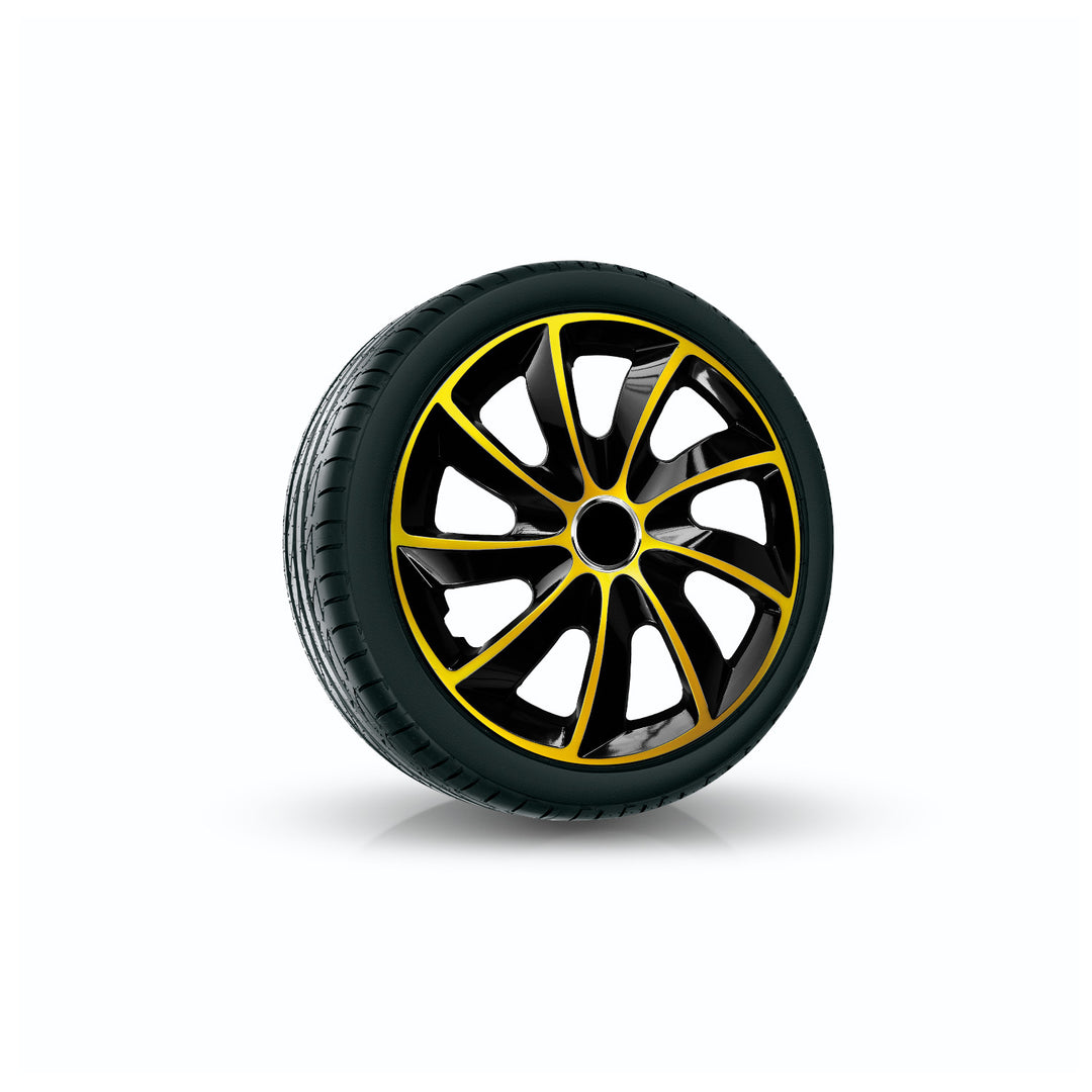 Coprimozzo universale 17'' NRM Stig Extra oro/nero 1 pezzo