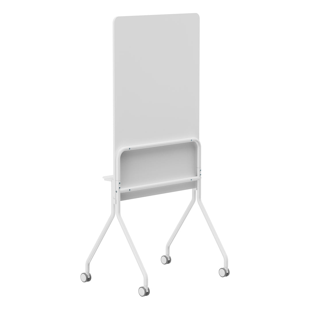 Lavagna cancellabile a secco Ergo Office, orientamento verticale, bianca, monofacciale, con ripiano, dimensioni lavagna 1190x790 mm, ER-305