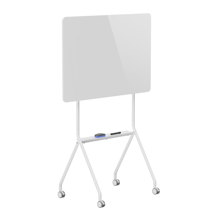 Lavagna cancellabile a secco Ergo Office, orientamento orizzontale, bianca, monofacciale, con ripiano, dimensioni lavagna 1190x790 mm, ER-306