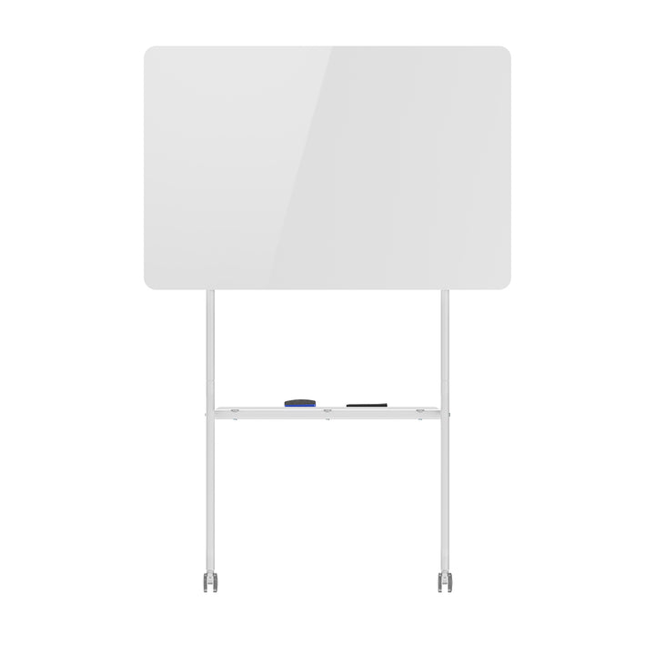 Lavagna cancellabile a secco Ergo Office, orientamento orizzontale, bianca, monofacciale, con ripiano, dimensioni lavagna 1190x790 mm, ER-306