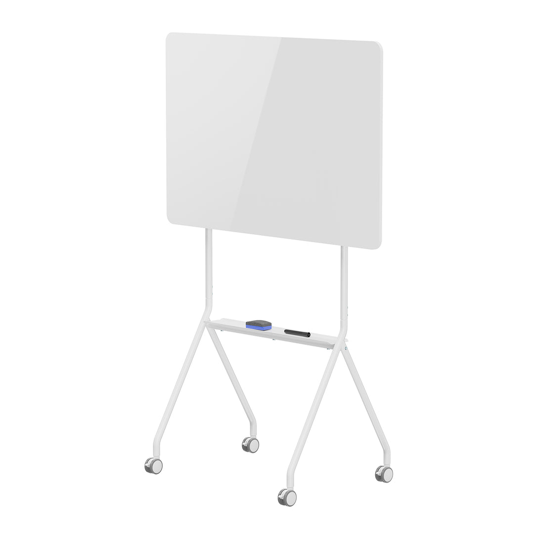 Lavagna cancellabile a secco Ergo Office, orientamento orizzontale, bianca, monofacciale, con ripiano, dimensioni lavagna 1190x790 mm, ER-306