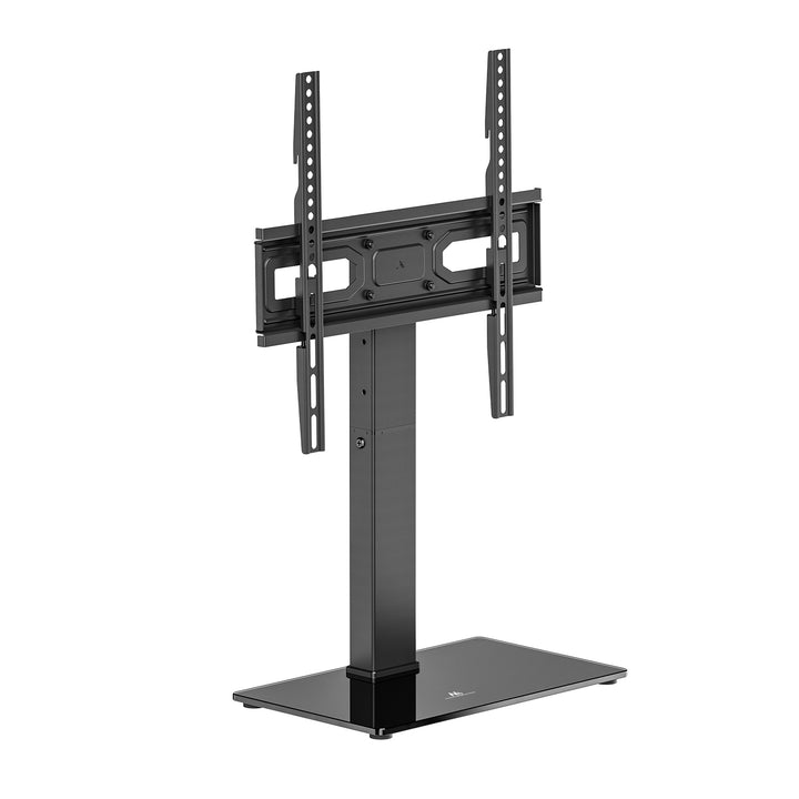 Supporto TV universale Maclean, per mobile RTV, supporto, max. 40 kg, max. VESA 400x400, regolazione in altezza e angolazione, per TV 32-65", MC-124