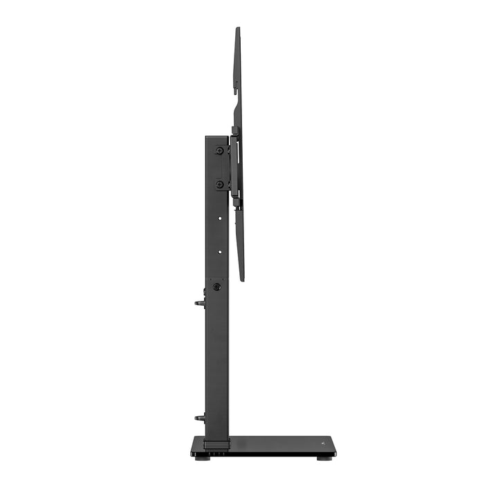 Supporto TV universale Maclean, per mobile RTV, supporto, max. 40 kg, max. VESA 400x400, regolazione in altezza e angolazione, per TV 32-65", MC-124
