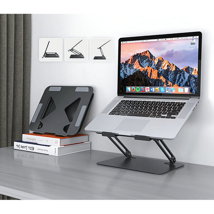Supporto ergonomico regolabile per laptop  Media-Tech LAPTOP STAND MT2661