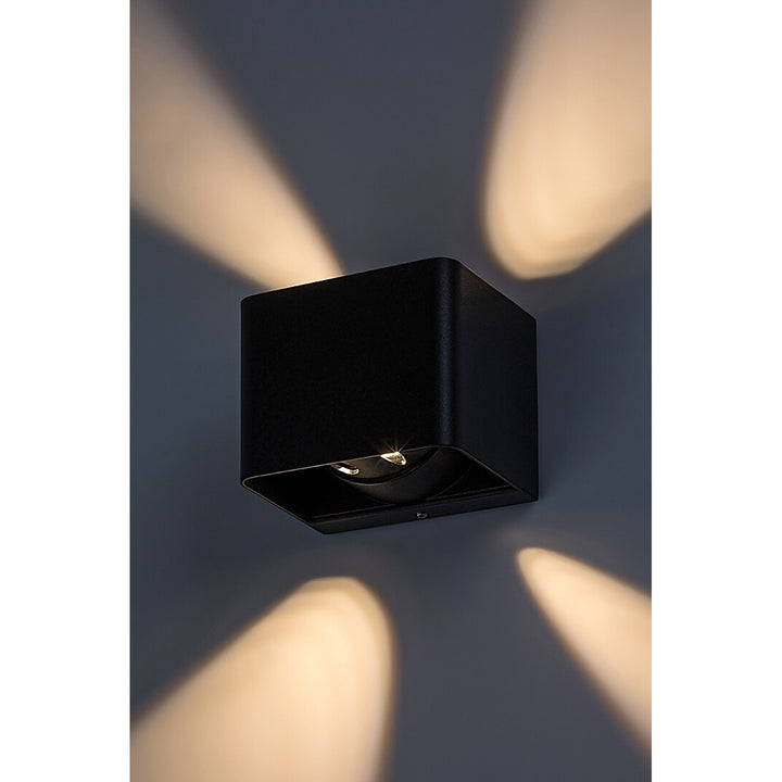 Rabalux Hallstatt 10W lampada da parete per esterni IP54 antracite