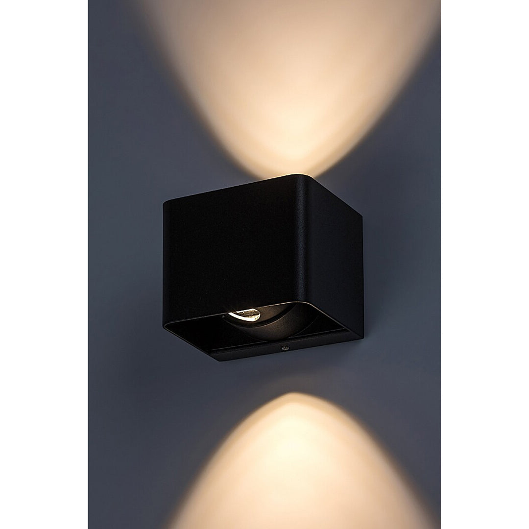 Rabalux Hallstatt 10W lampada da parete per esterni IP54 antracite