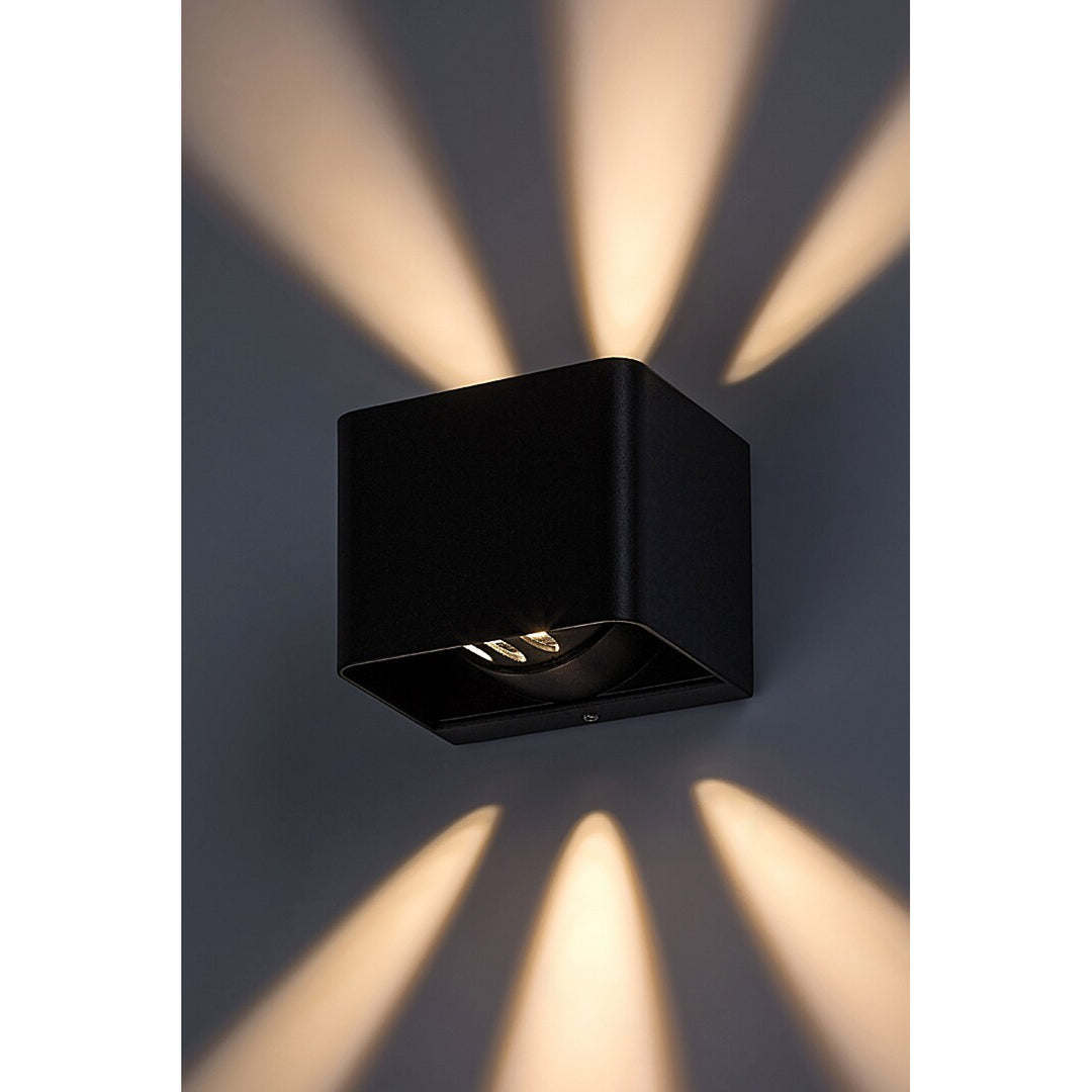 Rabalux Hallstatt 10W lampada da parete per esterni IP54 antracite