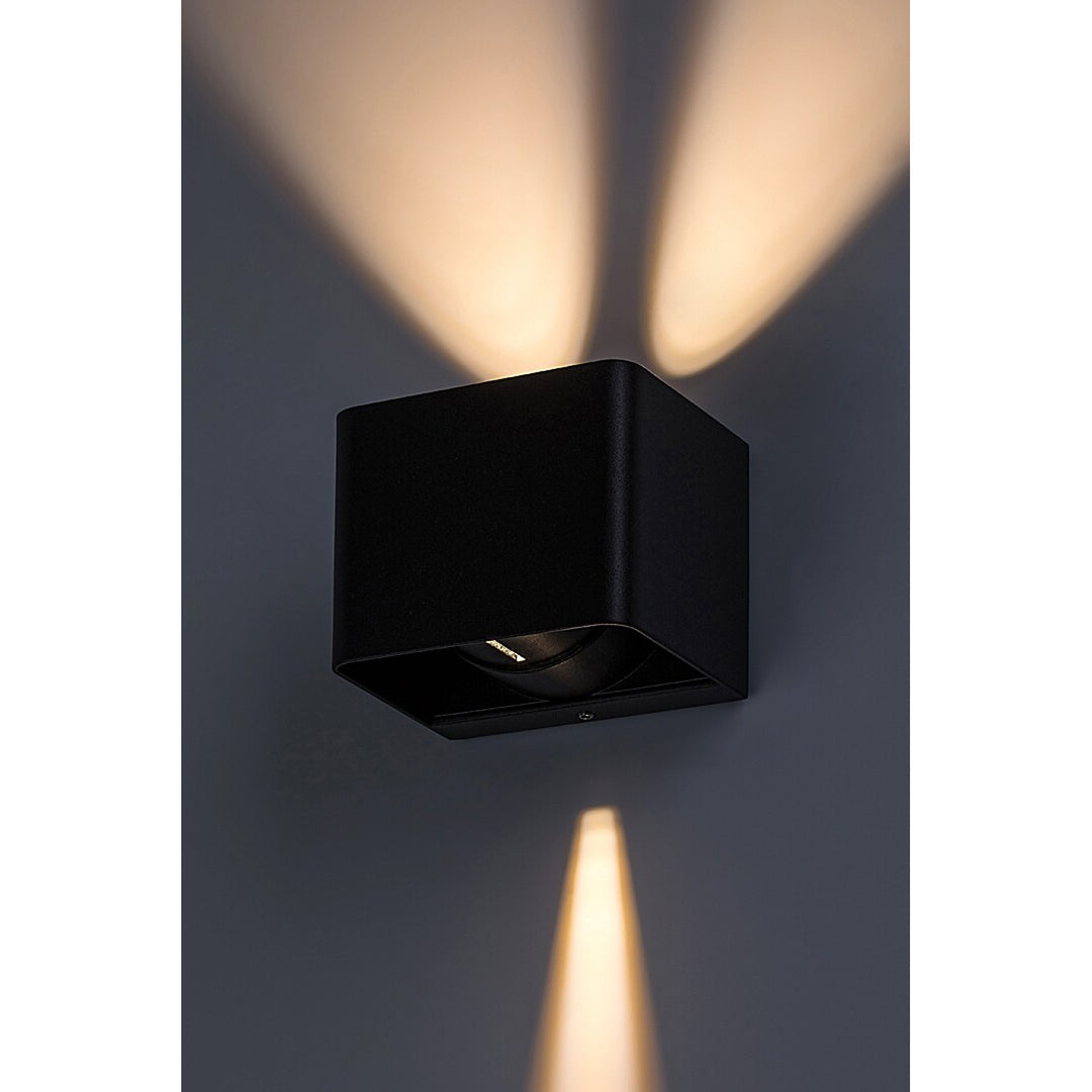 Rabalux Hallstatt 10W lampada da parete per esterni IP54 antracite