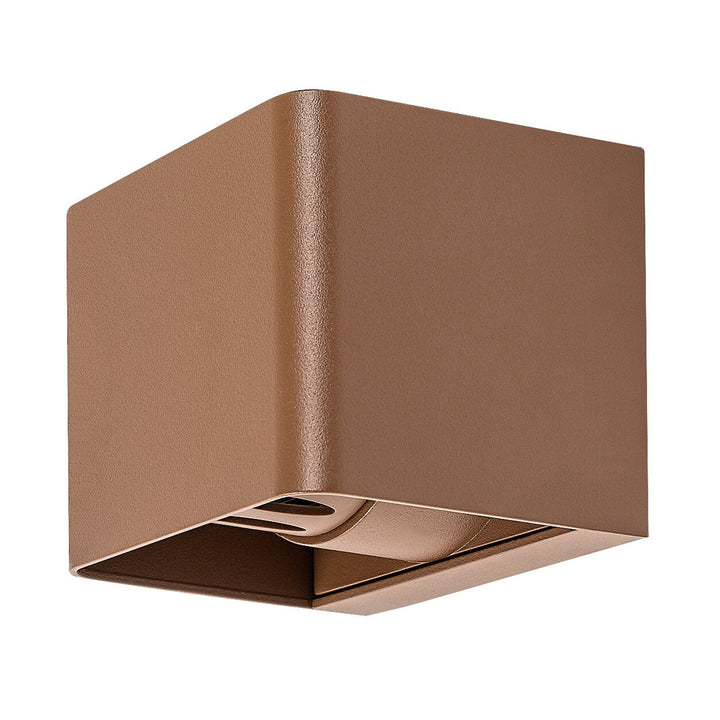 Rabalux Hallstatt 10W lampada da parete per esterni IP54 marrone