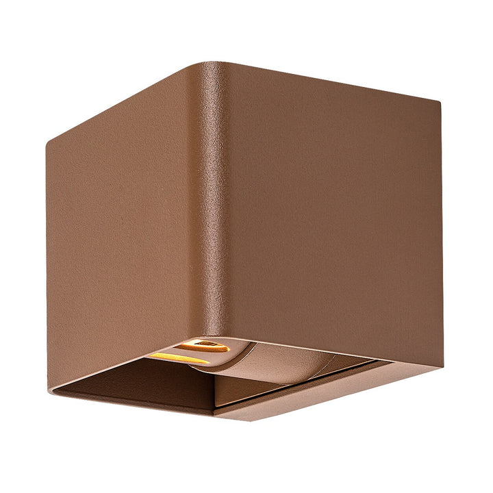 Rabalux Hallstatt 10W lampada da parete per esterni IP54 marrone