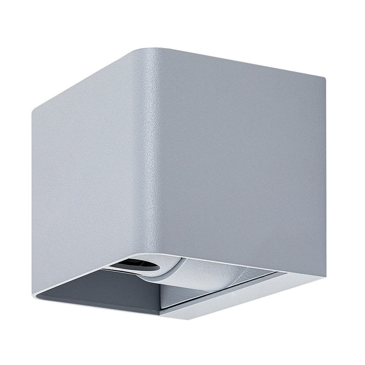 Rabalux Hallstatt 10W lampada da parete per esterni IP54 grigio