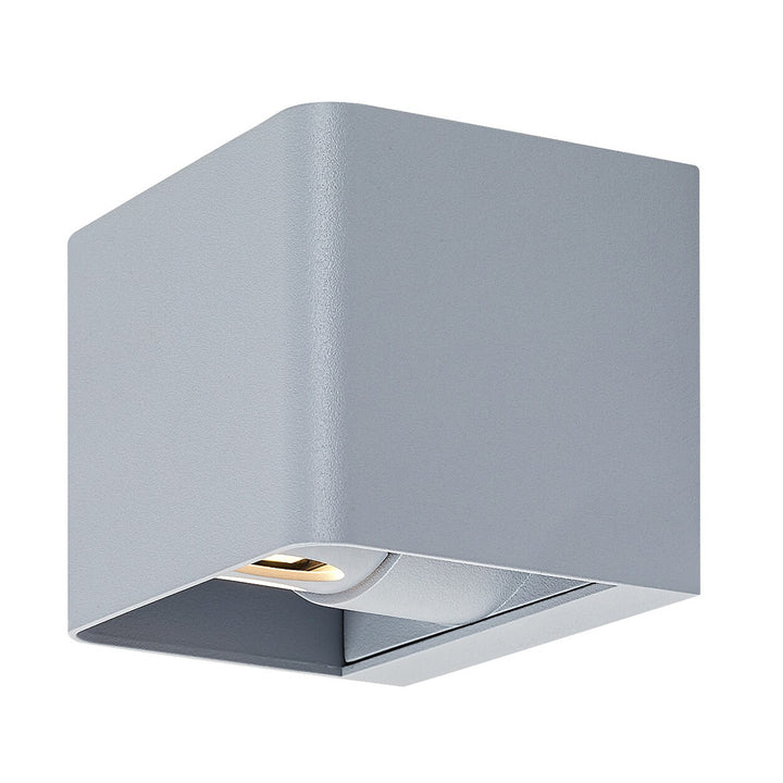 Rabalux Hallstatt 10W lampada da parete per esterni IP54 grigio
