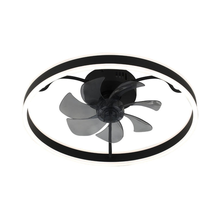 Lampada da soffitto Rabalux, con ventilatore, 40W, nero, Fanfy